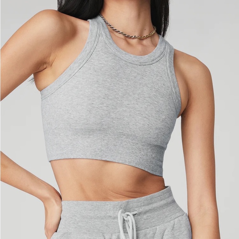 Alo yoga Seamless Delight High Neck Bra size medium